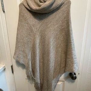 Chico's Cowl Neck Poncho - One Size -New